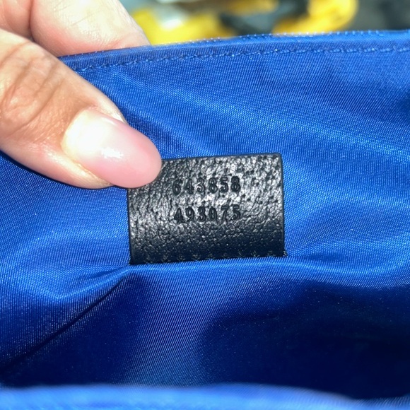 BLUE GUCCI GG ECONYL OFF THE GRID MESSENGER BAG - Picture 11 of 13